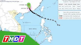 Bão số 2 sẽ suy yếu thành áp thấp nhiệt đới | THDT