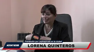 Marcos Juárez: Leptospirosis prevention in the city