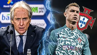 CRISTIANO RONALDO QUITTE le RASSEMBLEMENT du PORTUGAL, la réaction de JORGE JESUS !