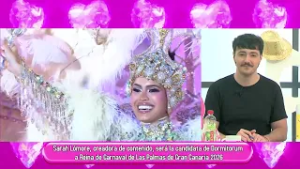 ?Sarah Lómore, candidata a Reina del Carnaval de Las Palmas, a pocos días de la gala: