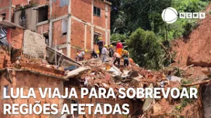 Lula viaja a Minas Gerais para sobrevoar regiões afetadas pela chuva
