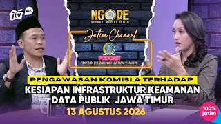 JATIM CHANNEL - PENGAWASAN KOMISI A TERHADAP KESIAPAN INFRASTRUKTUR KEAMANAN DATA PUBLIK JAWA TIMUR
