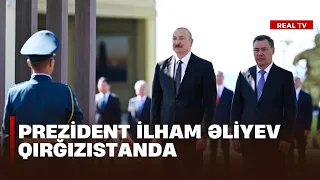 Prezident İlham Əliyev Qırğızıstanda. İki  ölkə arasında müttəfiqlik müqaviləsi imzalandı.