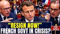 “RESIGN NOW!” Lecornu Under Fire as French Political Crisis Explodes | ET Now | World News
