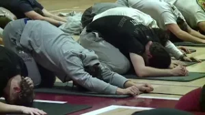 Boys' Latin Yoga Night promotes healthy relationships