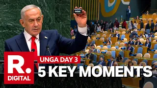 From Netanyahu's Silent Boycott To India's Praise On Global Stage, 5 Key Moments From UNGA Day 3