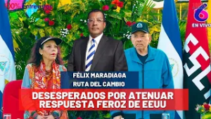 Ortega Murillo desesperados por atenuar respuesta feroz de EEUU