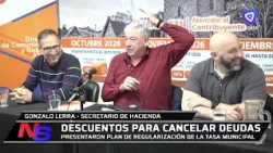 Cortés presented a plan to settle municipal taxes with major discounts