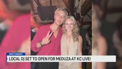 Kansas City area DJ opening for Meduza at Power & Light