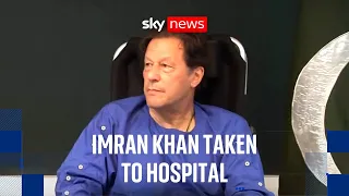 Former Pakistan prime minister Imran Khan back in prison after hospital treatment