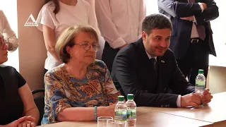 Special equipment transfer ceremony from Saint Petersburg to Sukhum held at Freedom Square.