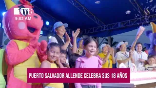 18 años de alegría familiar: Así se vivió el gran aniversario del Puerto Salvador Allende