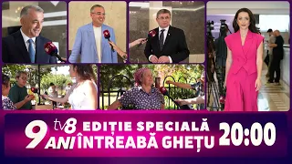 Întreabă Ghețu: Ediție aniversară fără protocol, din holurile puterii pe ulițele țării /10.07.2026