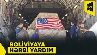 ABŞ Boliviyaya hərbi yardım göndərdi