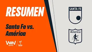 Santa Fe vs. América (resumen) | Liga BetPlay Dimayor 2026-2 | Fecha 6