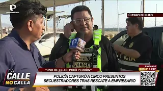 PNP captures five suspects involved in the kidnapping of a businessman in Los Olivos