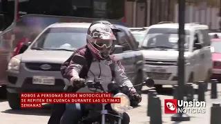 Motorcycle robberies on the rise in Cuenca over the last few weeks