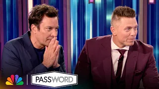 The Miz TAG-TEAMS with Jimmy Fallon | Password | NBC