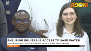 Equitable Access to Safe Water: Plan International launches I-PADEV phase 2 at Wa East and Guan.