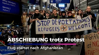 Flight Departed, Protests Continue: Dispute Over Afghanistan Deportations I Sachsen Fernsehen