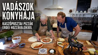 Vadászok konyhája: Kaszópusztai pizzák erdei hozzávalókból