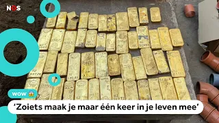 Construction workers find 9 million euro gold treasure in basement