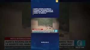 Alerta máxima en México, ataques y bloqueos tras la muert* del narc*traficante alias “El Mencho”.