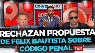 Félix Bautista REVEALS there are 12 appeals against the Penal Code in the Constitutional Court