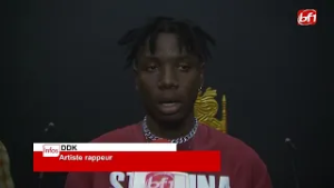 " Rap comme voie de résilience " : le rappeur DDK fait le plein  du CENASA pour son premier concert