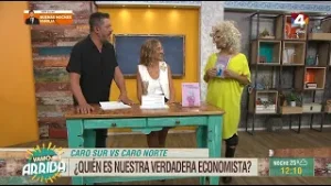Vamo Arriba - Caro Sur vs. Caro Norte: ¿cuál es la verdadera economista?