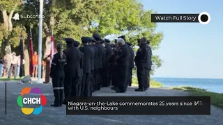 Niagara-on-the-Lake commemorates 25 years since 9/11 with U.S. neighbours