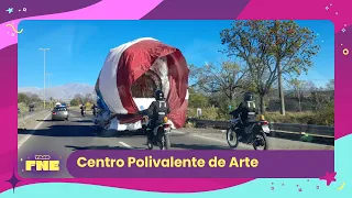 🎨 EL POLIVALENTE DE ARTE FUE EL PRIMERO DE CAPITAL EN SALIR RUMBO A CIUDAD CULTURAL