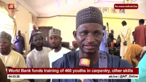 World Bank funds training of 460 youths in carpentry, other skills