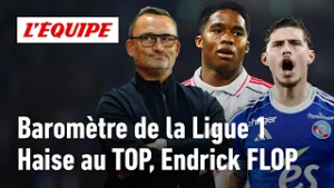 Ligue 1 : Franck Haise de retour et Endrick oublié, le baromètre de la 23ème journée