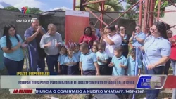 Three wells equipped to improve water supply in La Ceiba