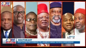 SOUTHEAST: GROUP ACCUSES IGBO GOVERNORS, POL. LEADERS OF KEEPING THE PEOPLE UNDER BONDAGE...!