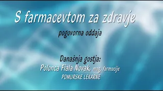 S farmacevtom za zdravje, 23. 9. 2026