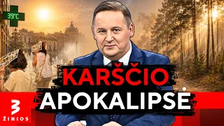 Europa dūsta nuo karščio, o Lietuvoje dega garsioji Žalioji giria