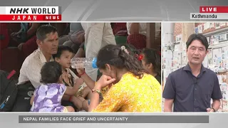 Nepal families face grief and uncertainty a week after deadly floodsーNHK WORLD-JAPAN NEWS
