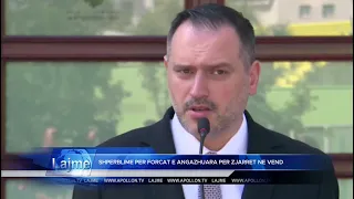 Shpërbime për forcat e angazhuara për përballimin e situatës së zjarreve në vend