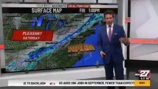 Eric's Friday PM forecast update