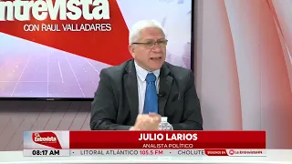 “The point of failure right now is the CNE and the JRV,” points out political analyst Julio Larios.
