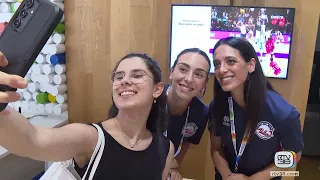 FIRST CONTACT BETWEEN THE NEW SAVINO DEL BENE AND THE FANS