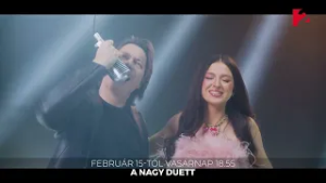 A Nagy Duett - vadonatúj évad február 15-től vasárnap esténként 18:55-kor a TV2-n!