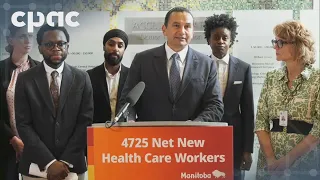 Manitoba Premier Kinew highlights new healthcare workers – August 18, 2026