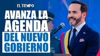 48 hours after the inauguration, Abelardo De La Espriella moves forward with his official agenda ...