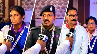 Bharat Scouts and Guides' social worker teachers and students left their mark at UPITS 2024