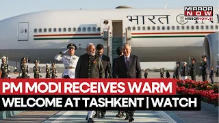 PM Modi Lands In Tashkent: Big Talks With Uzbekistan President Mirziyoyev On Trade, Defence & Energy
