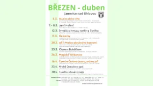 Pozvánka na březnové akce v Janovicích nad Úhlavou 2026
