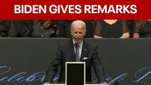 FULL: Former President Joe Biden speaks at Rev. Jesse Jackson's Celebration of Life